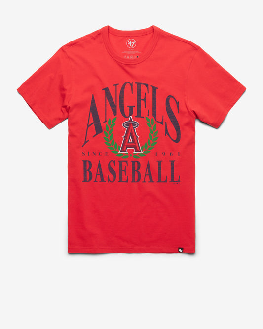 LOS ANGELES ANGELS PITCHOUT '47 FRANKLIN TEE RACER RED