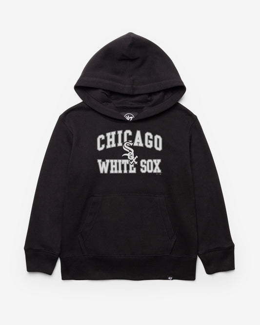 CHICAGO WHITE SOX VELOCITY '47 HEADLINE HOOD KIDS JET BLACK
