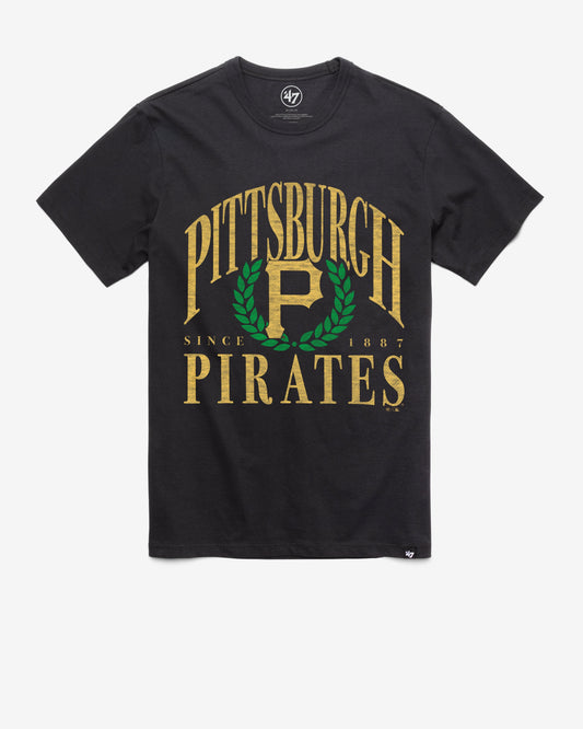 PITTSBURGH PIRATES PITCHOUT '47 FRANKLIN TEE FLINT BLACK