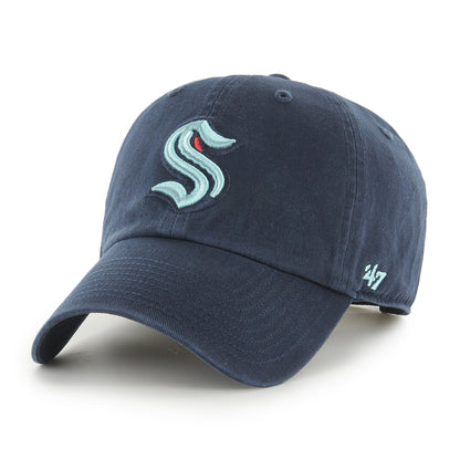 SEATTLE KRAKEN '47 CLEAN UP YOUTH NAVY