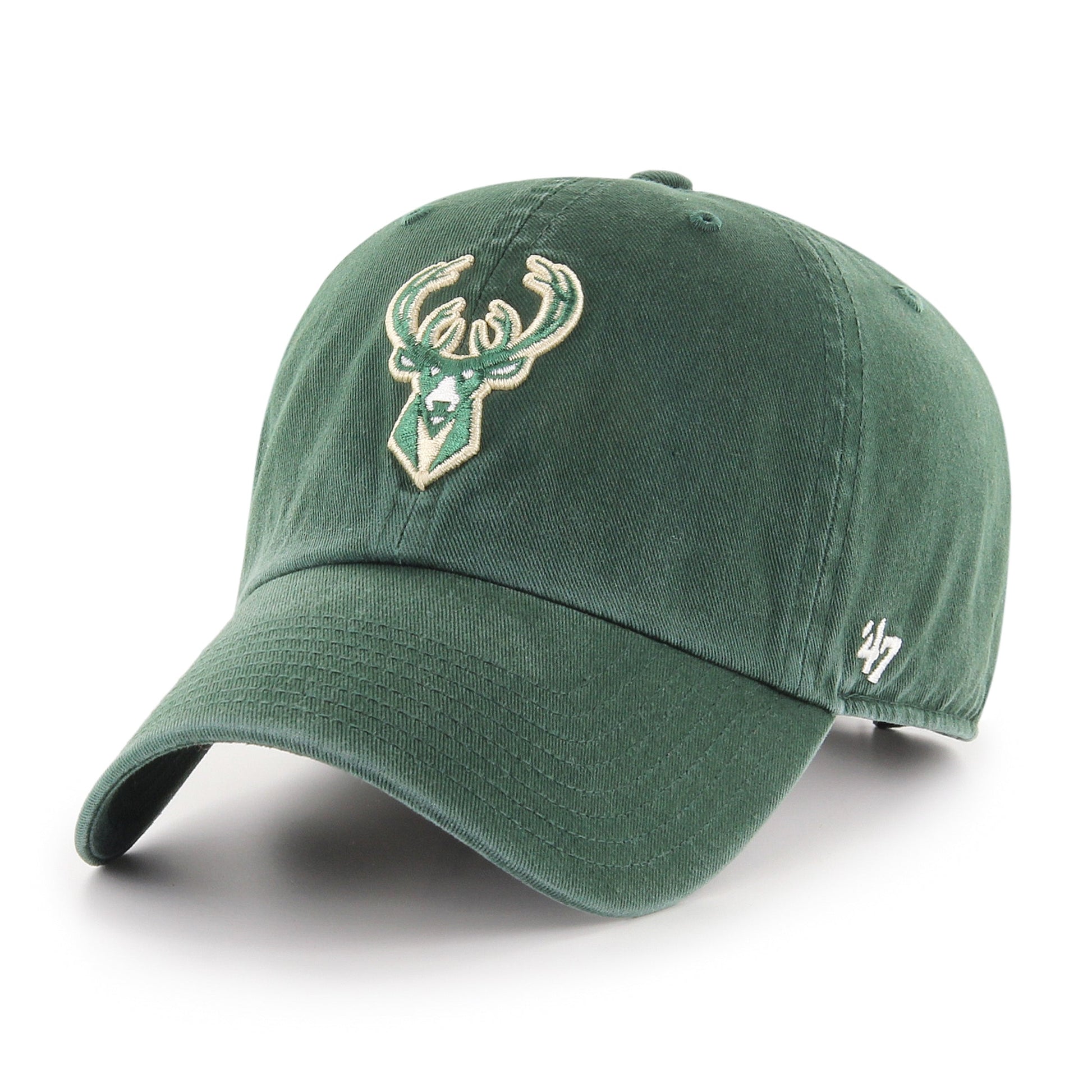 MILWAUKEE BUCKS '47 CLEAN UP YOUTH DARK GREEN
