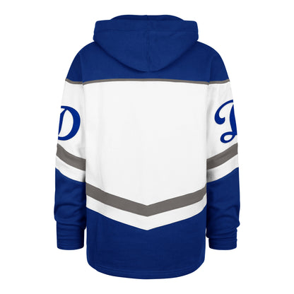 LOS ANGELES DODGERS TRI SATIN LAYUP '47 LACER WHITE WASH