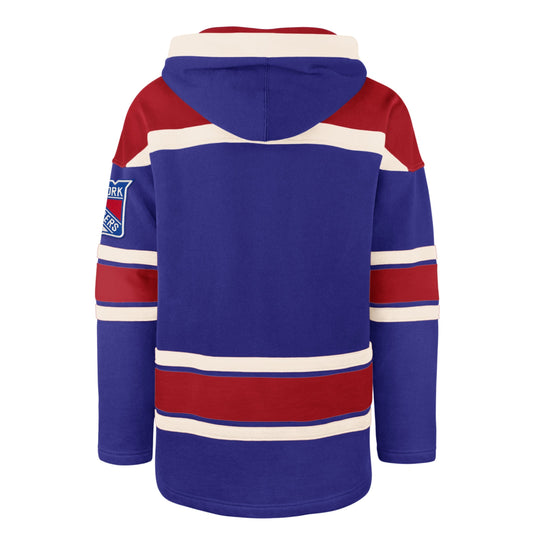 NEW YORK RANGERS CHIN STRAP SUPERIOR '47 LACER HOOD ROYAL