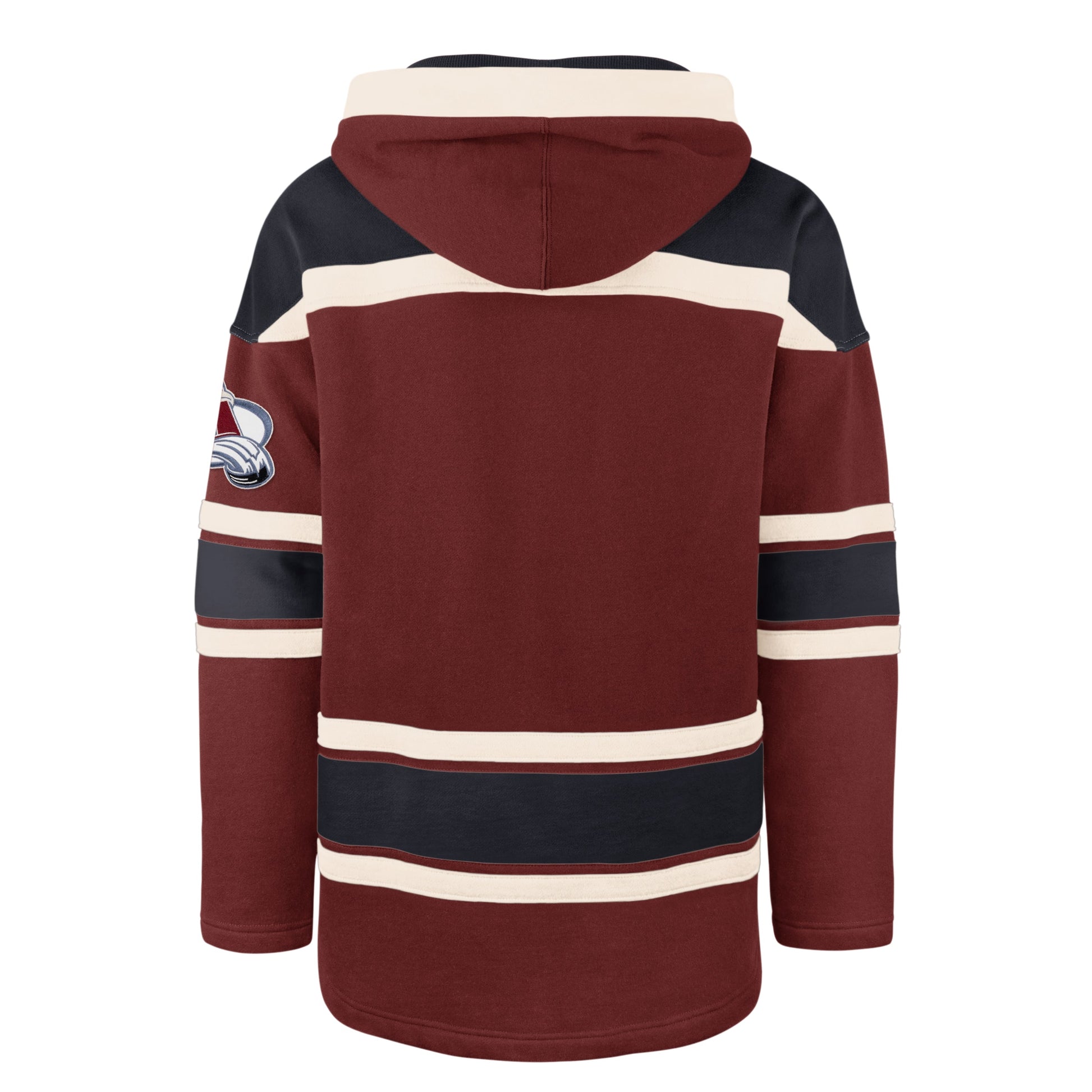 COLORADO AVALANCHE CHIN STRAP SUPERIOR '47 LACER HOOD CARDINAL
