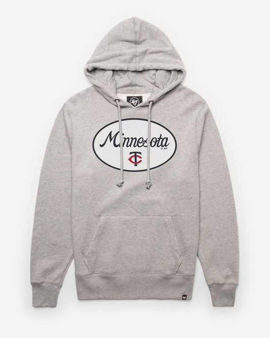 MINNESOTA TWINS COVERALL '47 HEADLINE HOOD SLATE GREY
