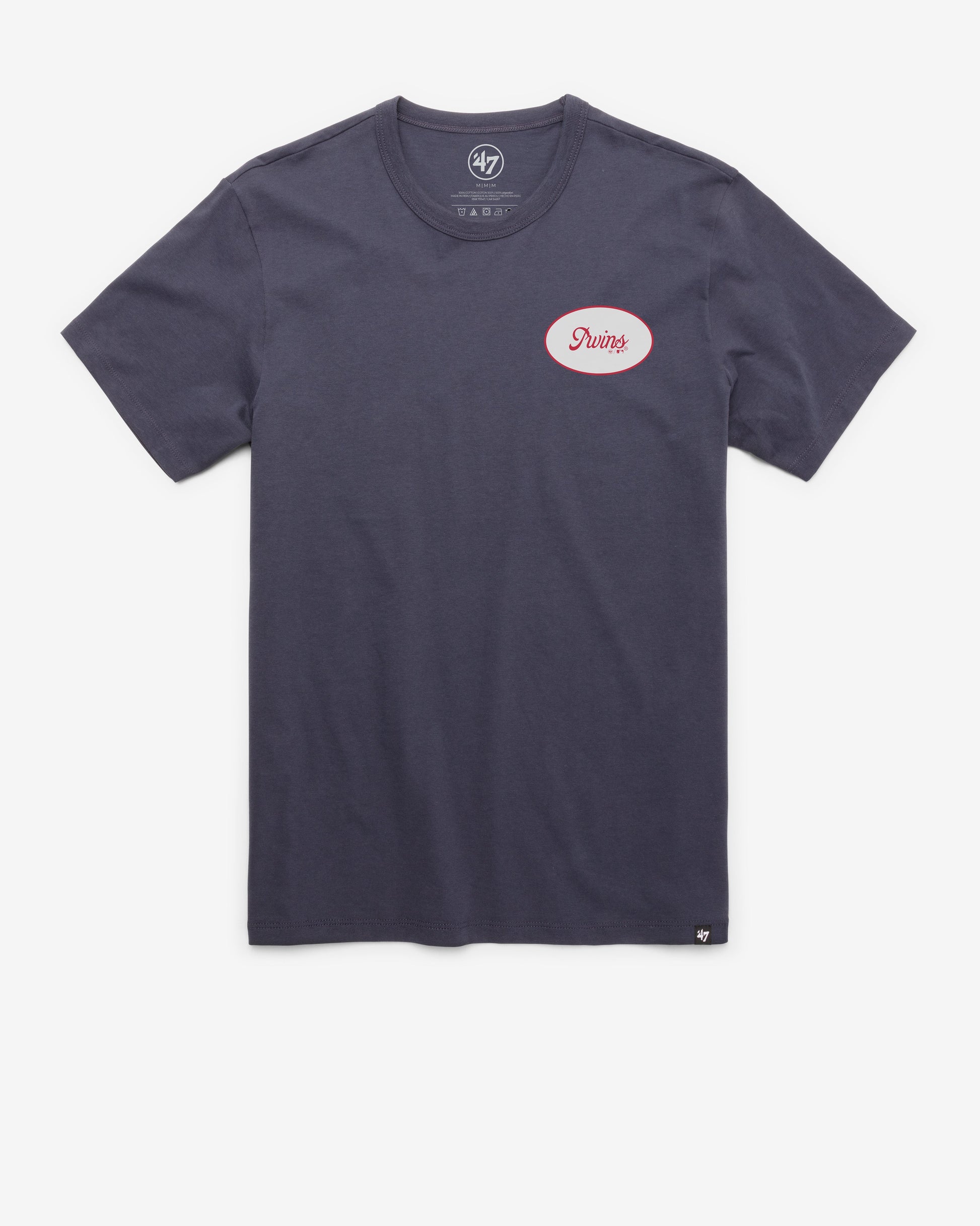 MINNESOTA TWINS COVERALL '47 FRANKLIN TEE ATLAS BLUE