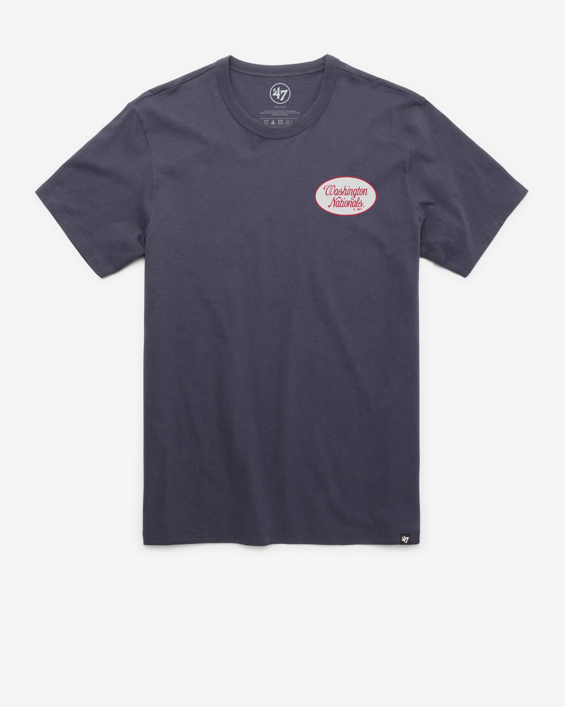 WASHINGTON NATIONALS COVERALL '47 FRANKLIN TEE ATLAS BLUE
