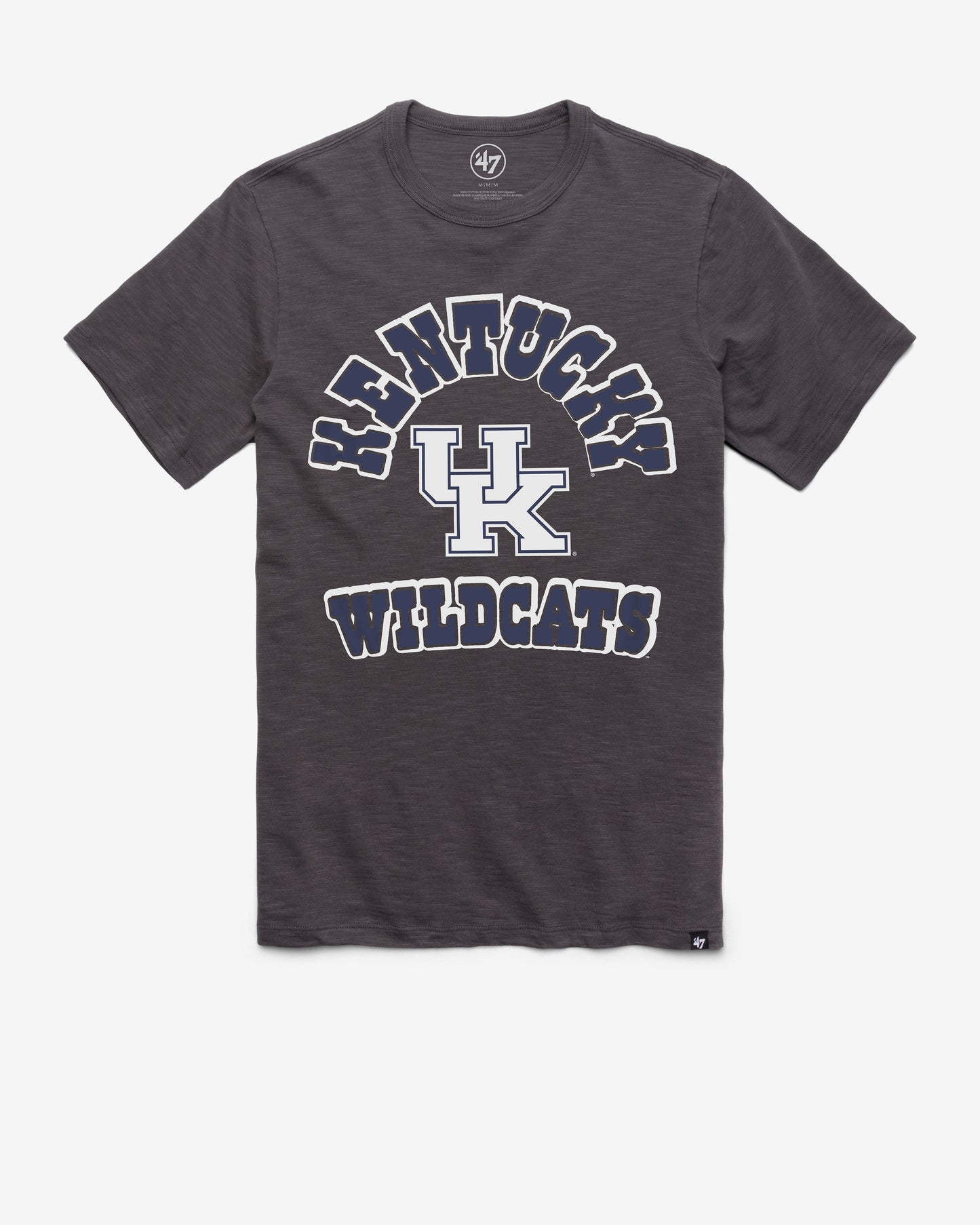 KENTUCKY WILDCATS COMEBACK '47 SCRUM TEE CHARCOAL