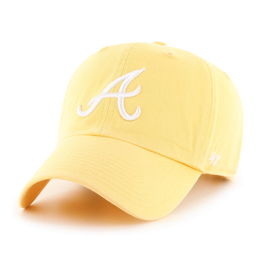 ATLANTA BRAVES '47 CLEAN UP WOMENS MAIZE