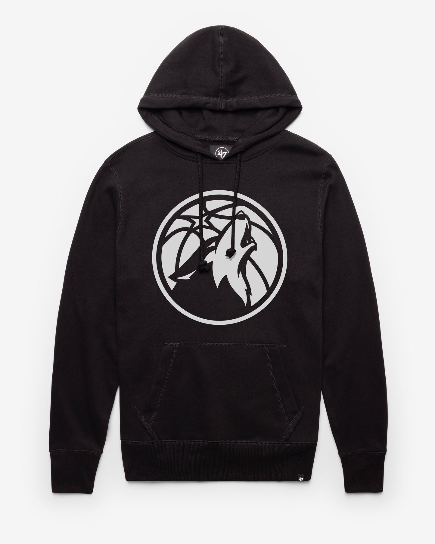 MINNESOTA TIMBERWOLVES IMPRINT '47 HEADLINE HOOD JET BLACK