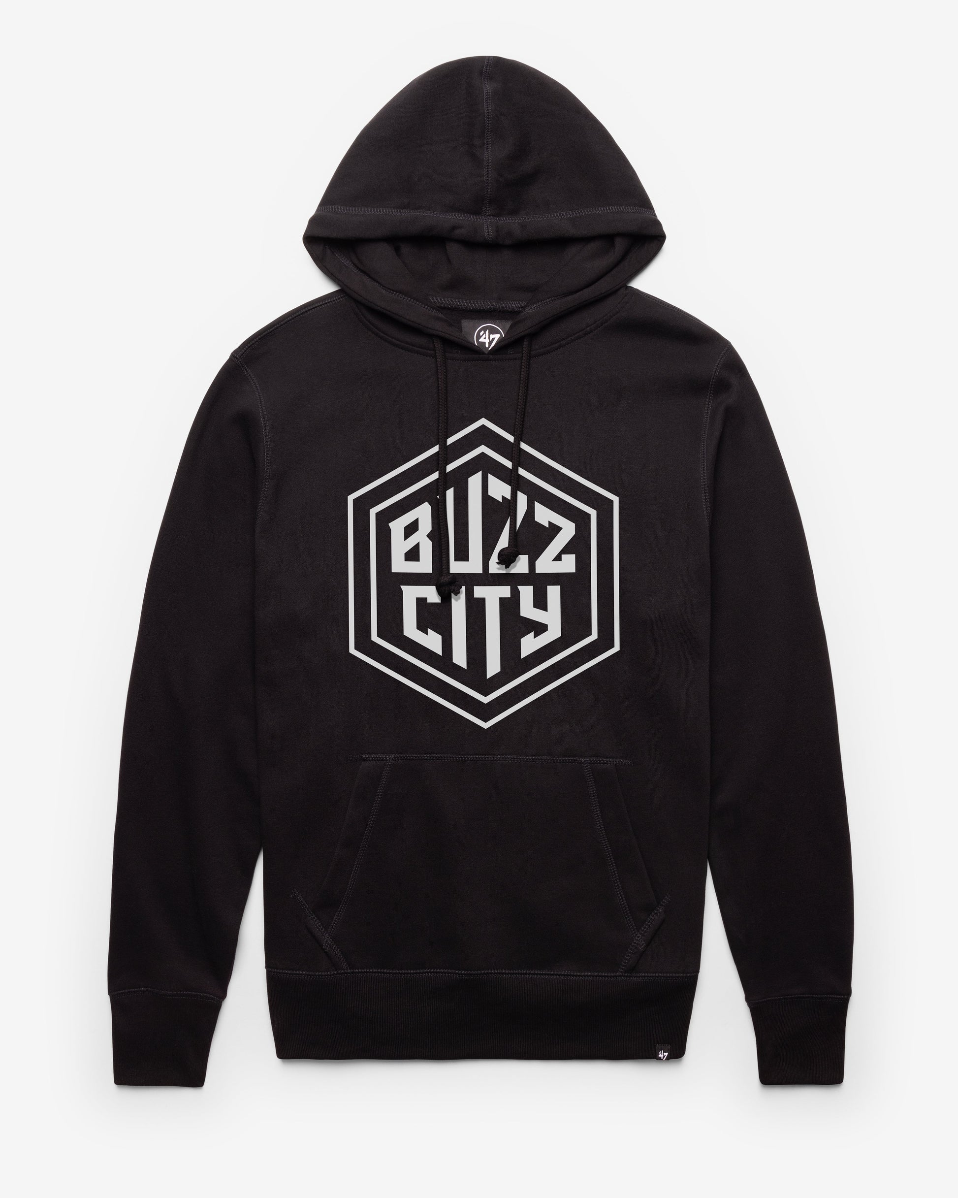CHARLOTTE HORNETS IMPRINT '47 HEADLINE HOOD JET BLACK