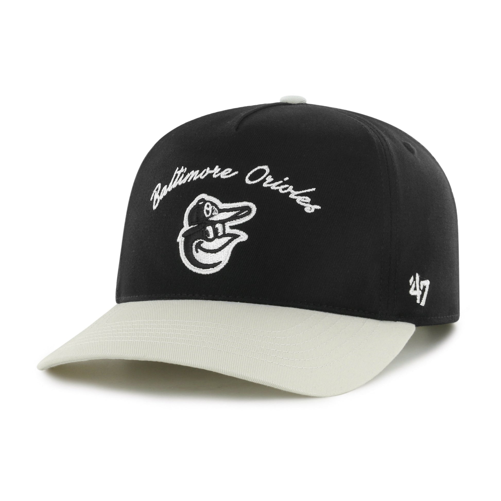 BALTIMORE ORIOLES SAFE BET '47 HITCH BLACK