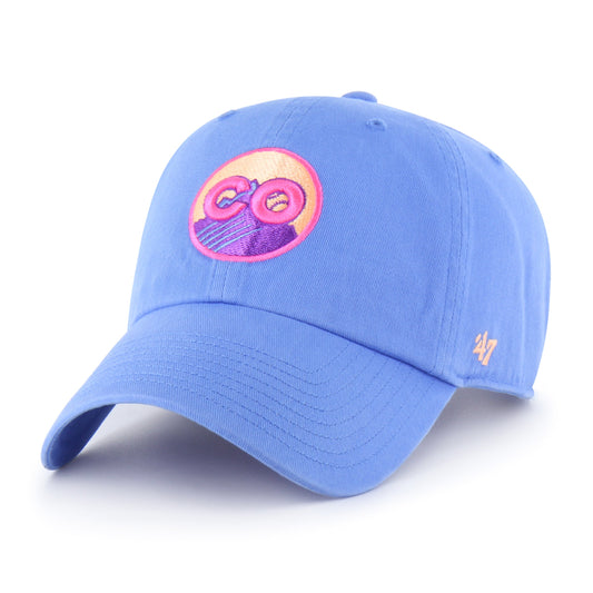 COLORADO ROCKIES CITY CONNECT MLB CITY PRIMARY '47 CLEAN UP PERIWINKLE