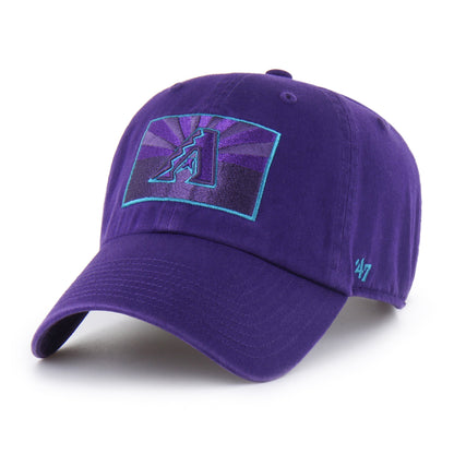 ARIZONA DIAMONDBACKS CITY CONNECT MLB CITY PRIMARY '47 CLEAN UP PURPLE