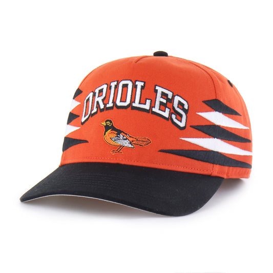 BALTIMORE ORIOLES COOPERSTOWN DIAMOND CUT '47 HITCH ORANGE