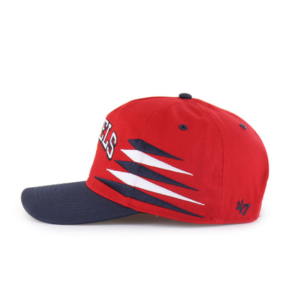 LOS ANGELES ANGELS COOPERSTOWN DIAMOND CUT '47 HITCH RED