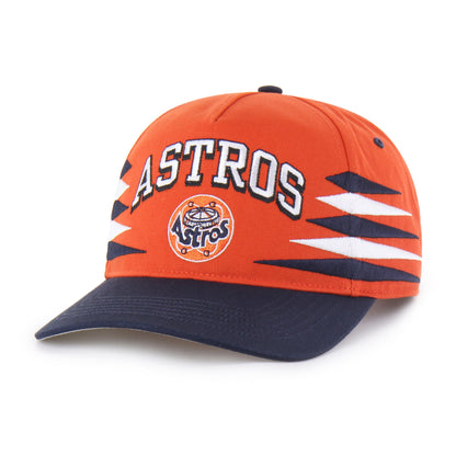 HOUSTON ASTROS COOPERSTOWN DIAMOND CUT '47 HITCH ORANGE