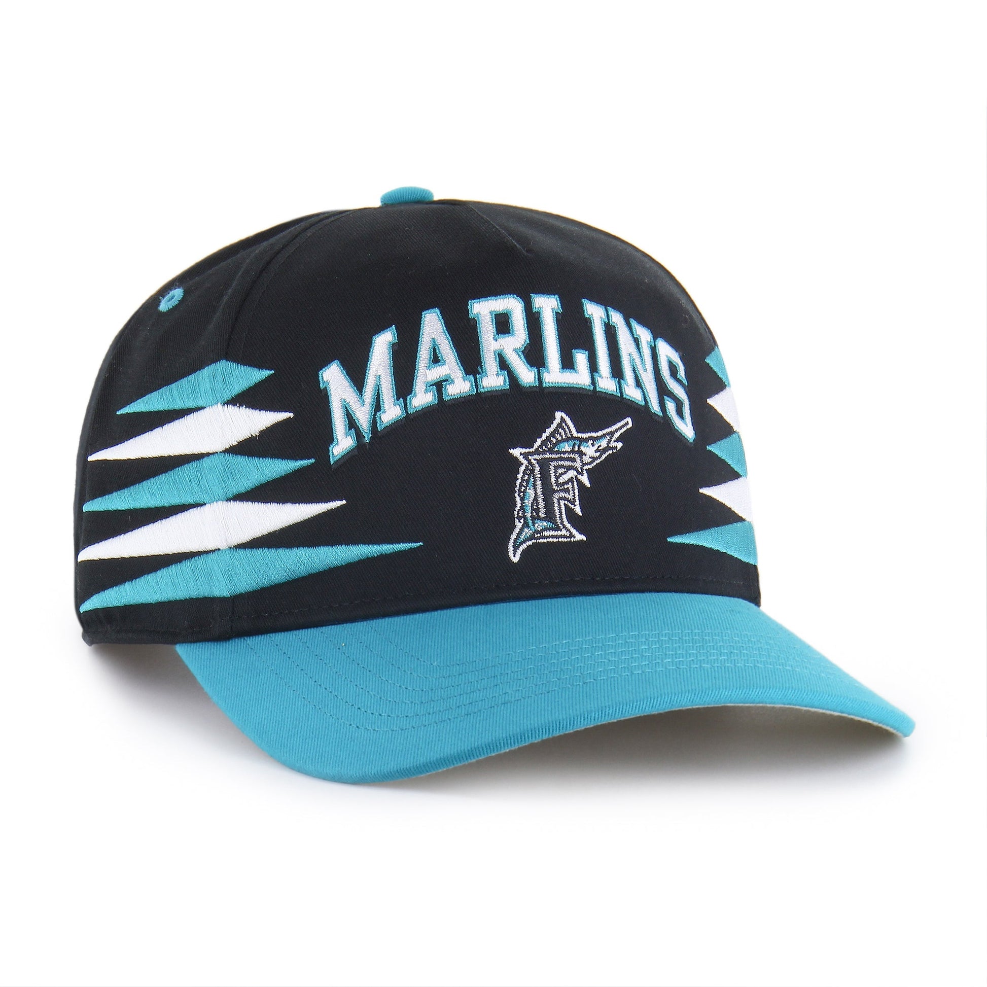 MIAMI MARLINS COOPERSTOWN DIAMOND CUT '47 HITCH BLACK