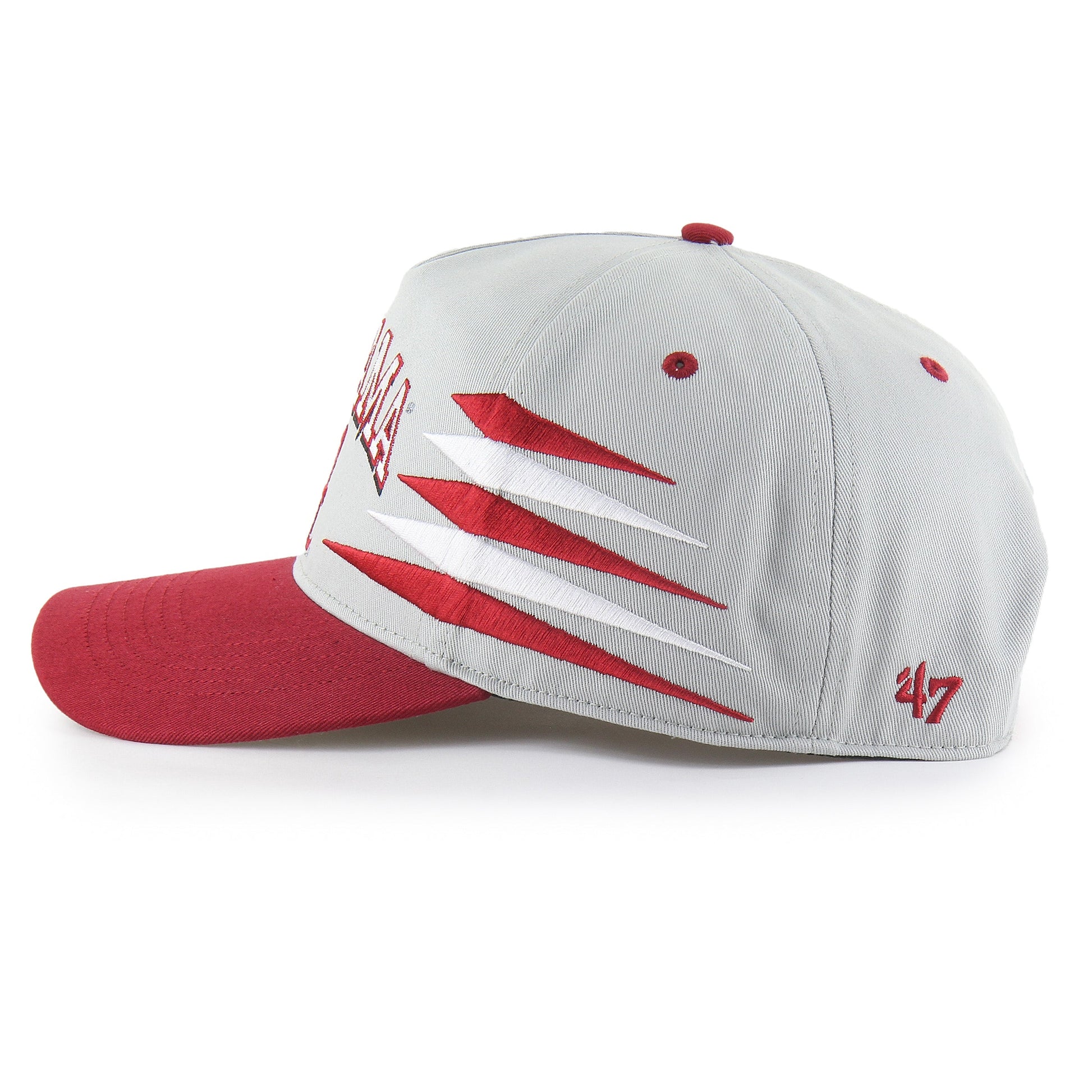 ALABAMA CRIMSON TIDE DIAMOND CUT '47 HITCH GRAY