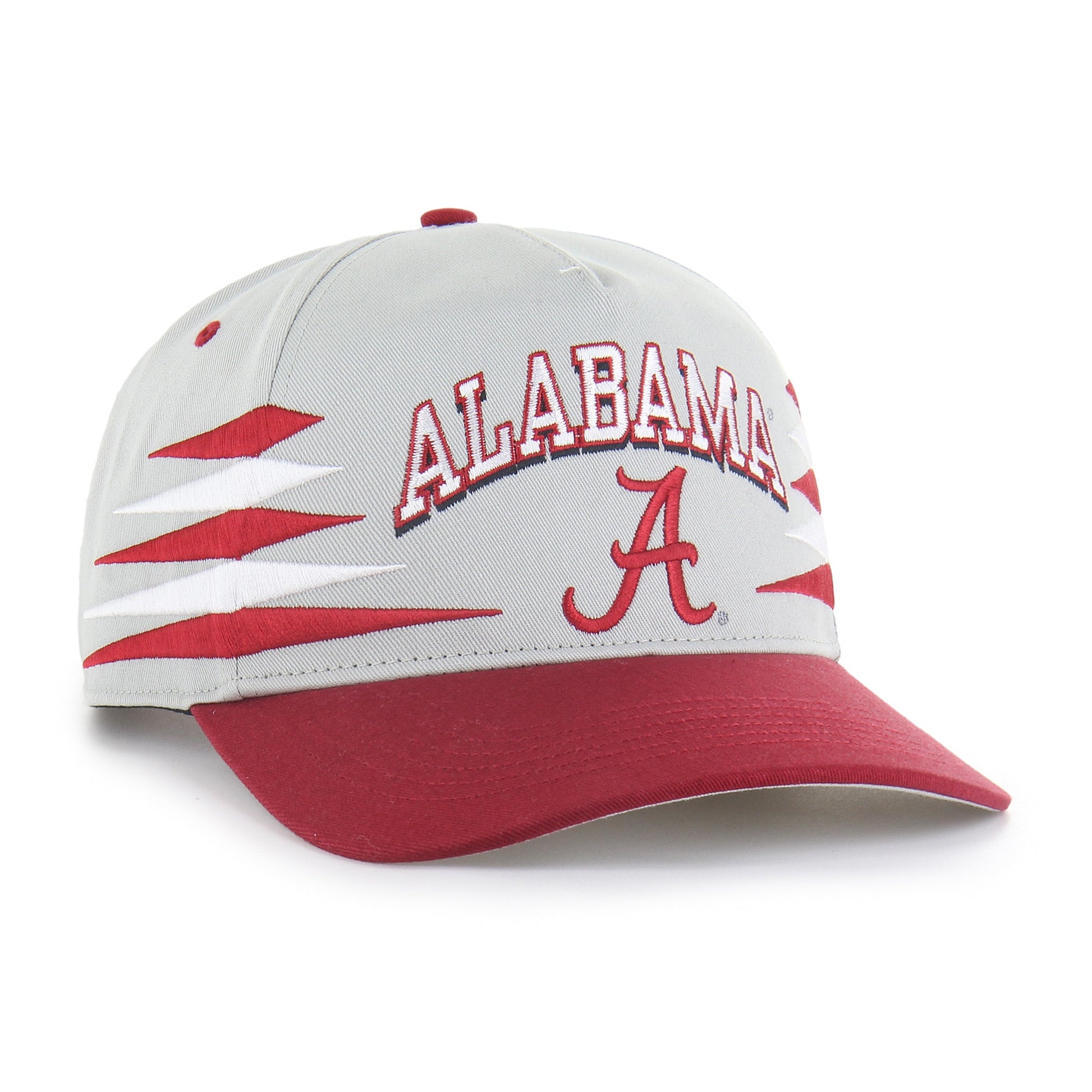 ALABAMA CRIMSON TIDE DIAMOND CUT '47 HITCH GRAY