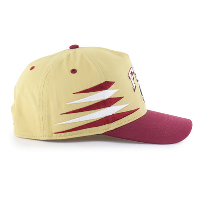 FLORIDA STATE SEMINOLES DIAMOND CUT '47 HITCH LIGHT GOLD