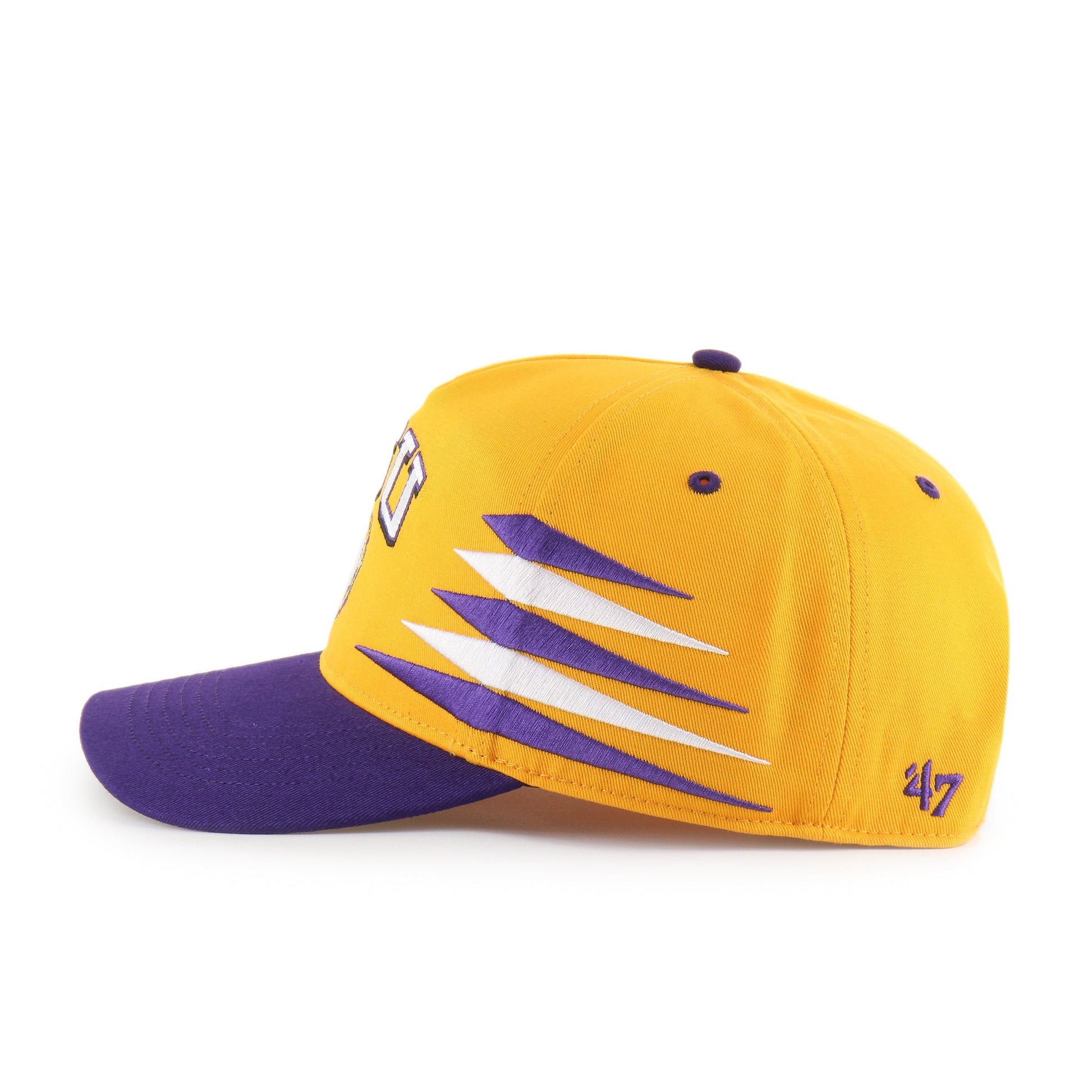 LOUISIANA STATE TIGERS LSU DIAMOND CUT '47 HITCH GOLD