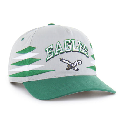 PHILADELPHIA EAGLES HISTORIC DIAMOND CUT '47 HITCH RF RELAXED FIT GRAY