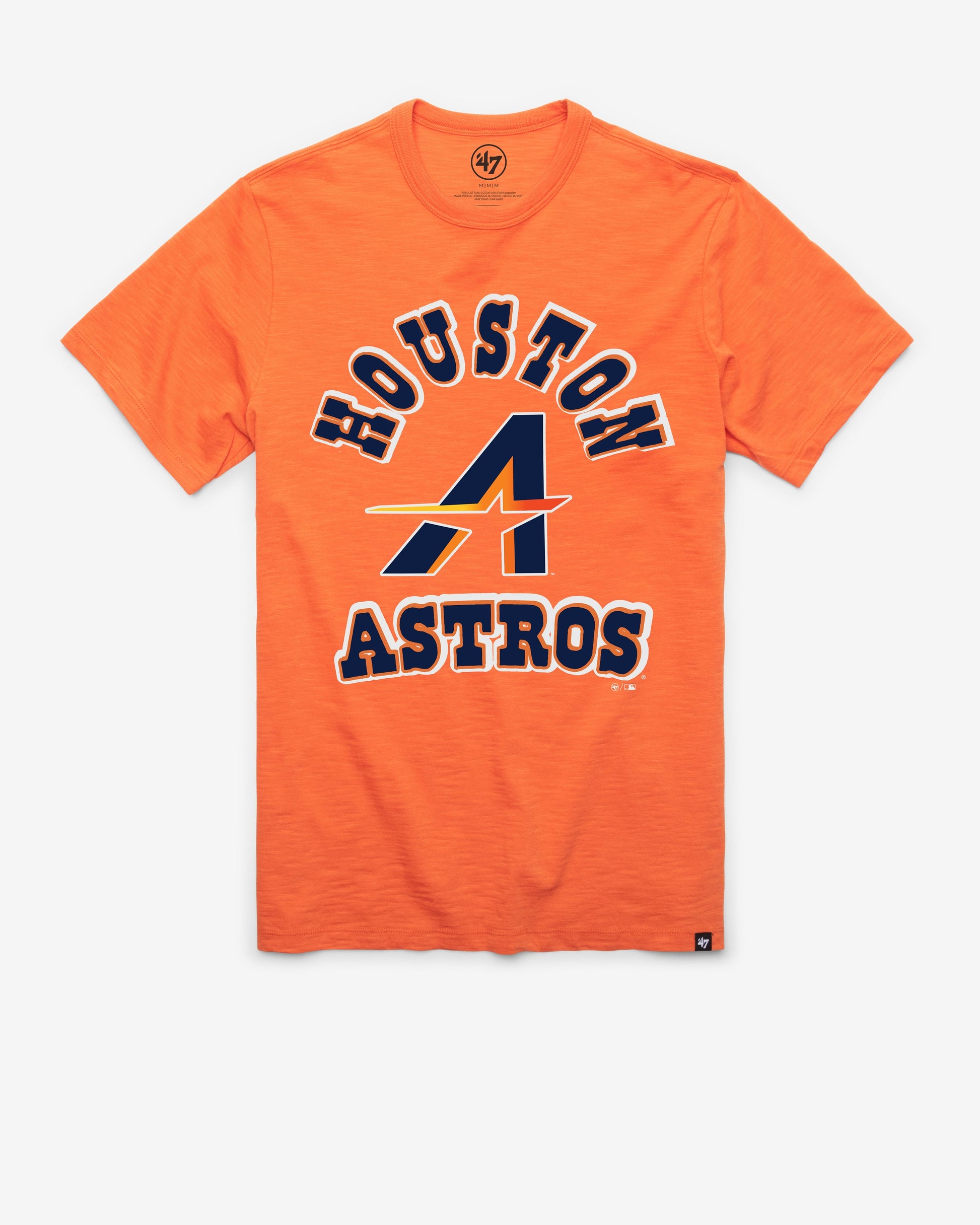 HOUSTON ASTROS CITY CONNECT COMEBACK '47 SCRUM TEE CARROT