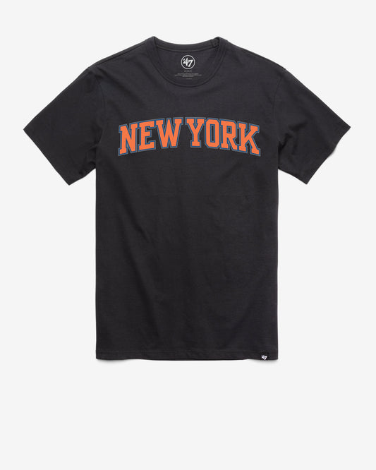 NEW YORK KNICKS WORDMARK '47 FRANKLIN TEE FLINT BLACK