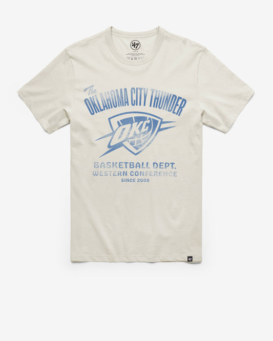OKLAHOMA CITY THUNDER WIDE OPEN '47 FRANKLIN TEE DUNE