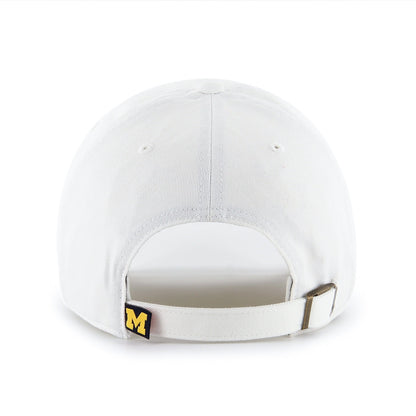 MICHIGAN WOLVERINES '47 CLEAN UP WHITE