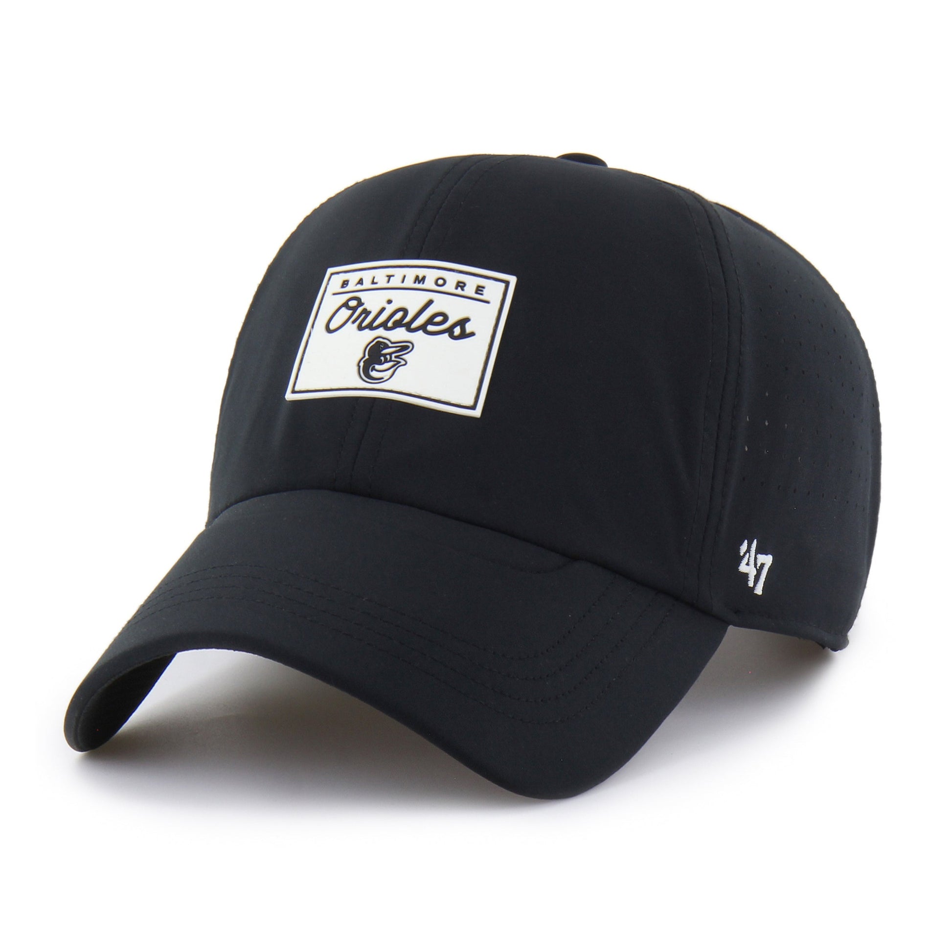 BALTIMORE ORIOLES RAWLINGS PRO '47 CLEAN UP BLACK