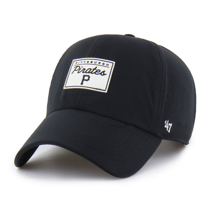 PITTSBURGH PIRATES RAWLINGS PRO '47 CLEAN UP BLACK