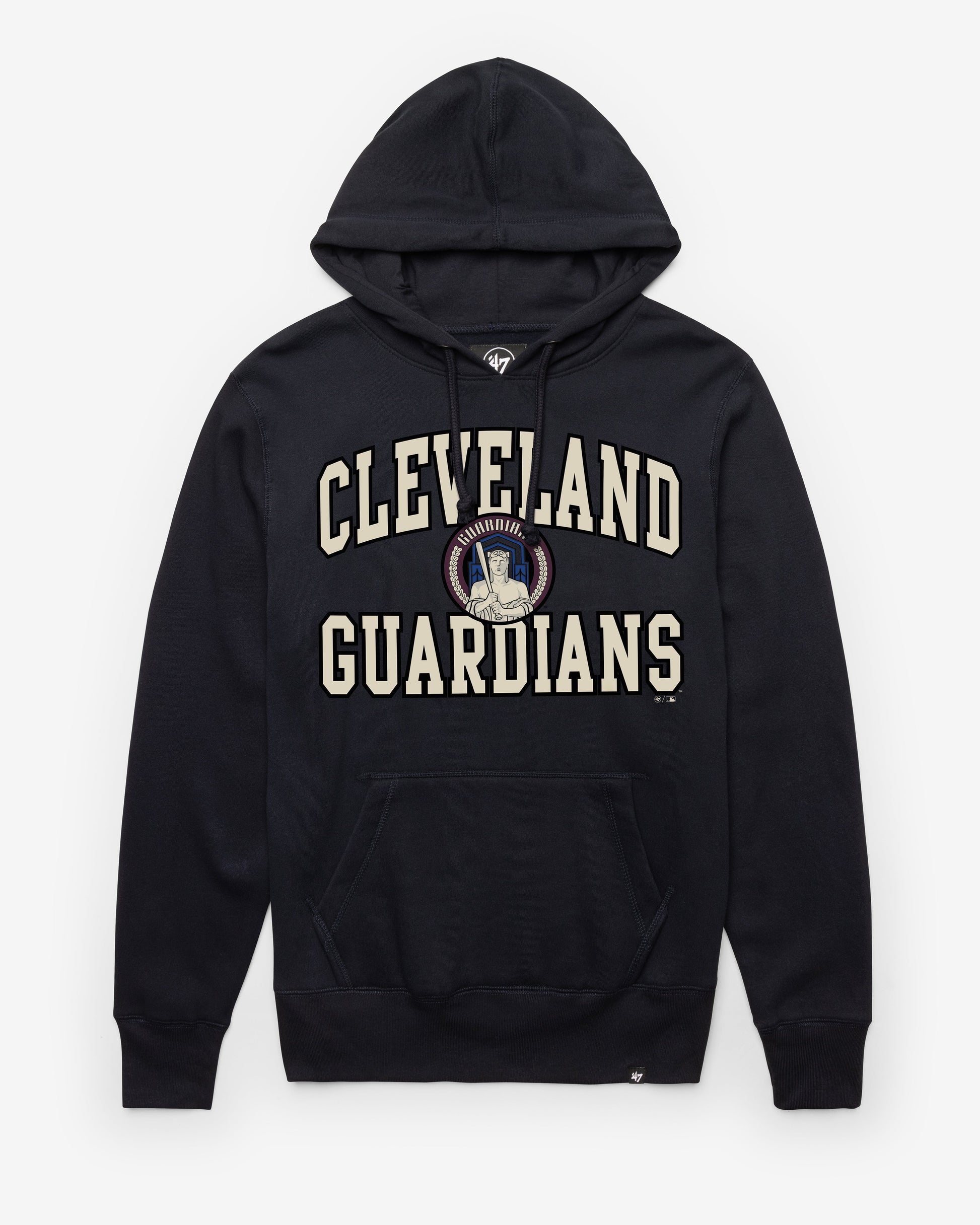 CLEVELAND GUARDIANS CITY CONNECT VELOCITY '47 HEADLINE HOOD FALL NAVY