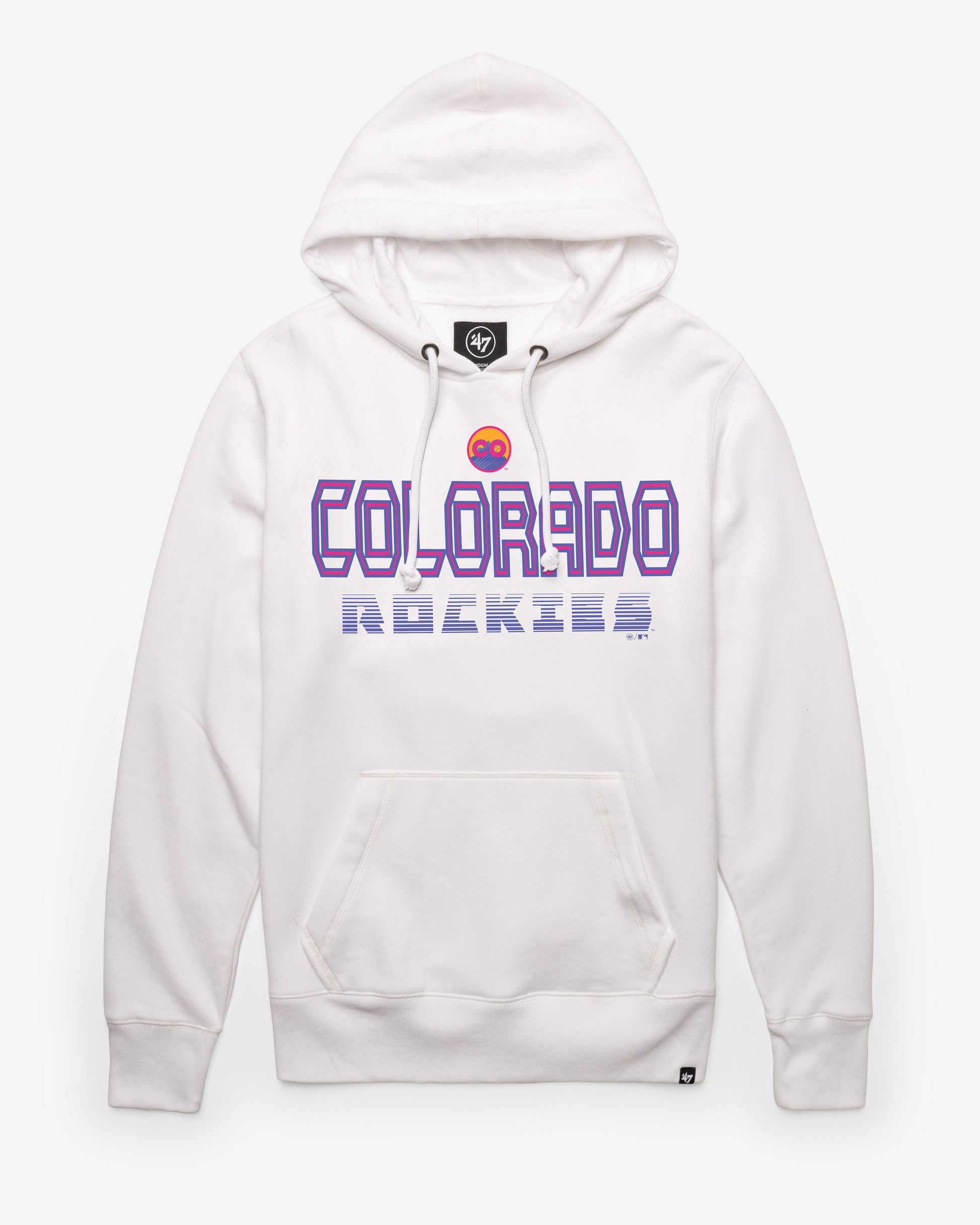 COLORADO ROCKIES CITY CONNECT BYLINE '47 HEADLINE HOOD WHITE WASH