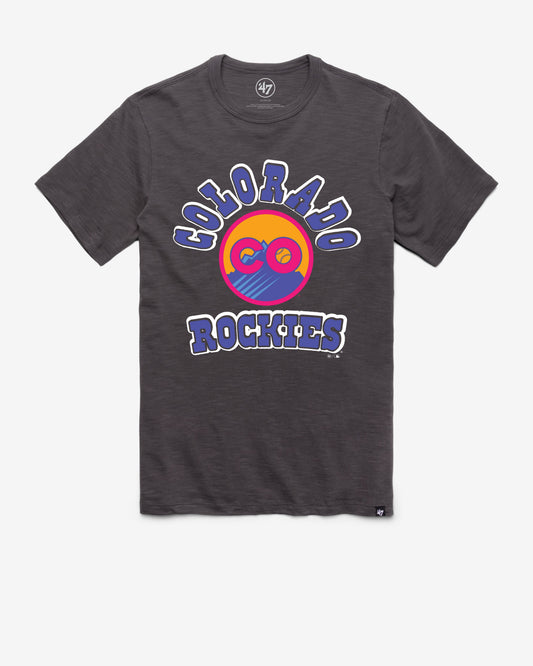 COLORADO ROCKIES CITY CONNECT COMEBACK '47 SCRUM TEE CHARCOAL