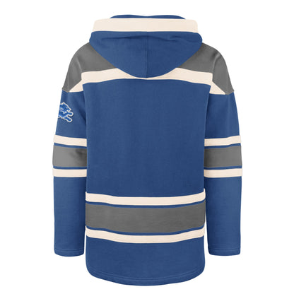 DETROIT LIONS FIRST DOWN '47 SUPERIOR LACER HOOD BLUE RAZ