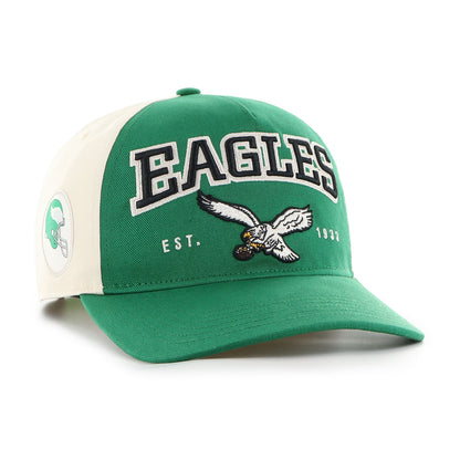 PHILADELPHIA EAGLES HISTORIC HARD HAT '47 HITCH RF RELAXED FIT KELLY