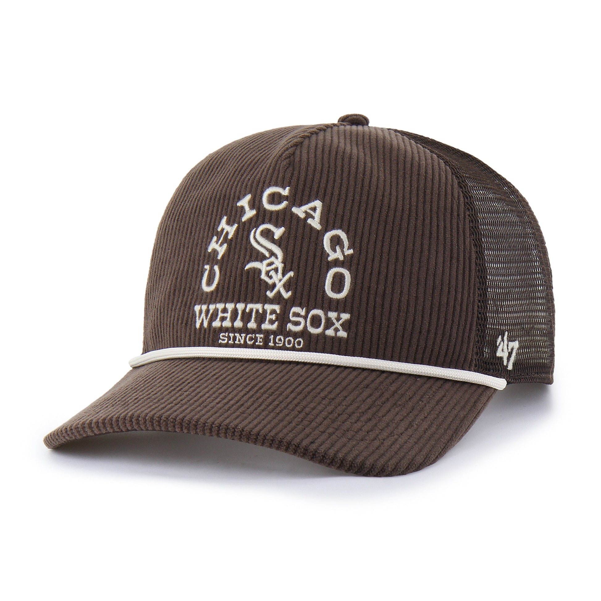 CHICAGO WHITE SOX RANCHURRO MESH '47 HITCH BROWN