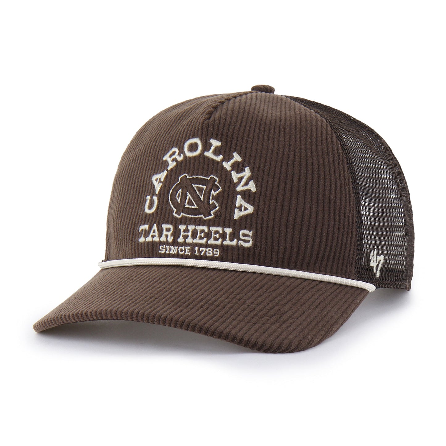 NORTH CAROLINA TAR HEELS UNC RANCHURRO MESH '47 HITCH BROWN