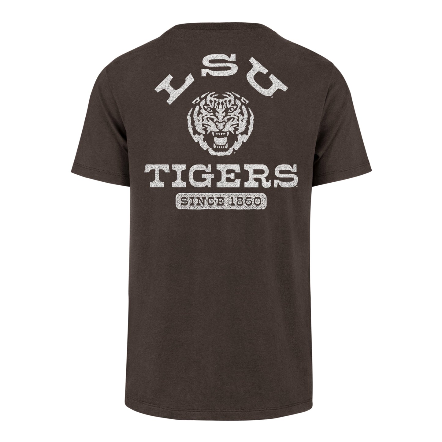 LOUISIANA STATE TIGERS LSU BACK CANYON '47 FRANKLIN TEE ESPRESSO
