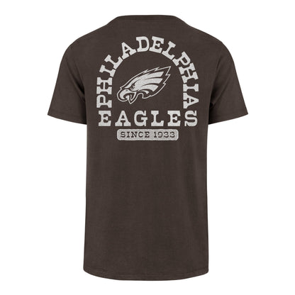 PHILADELPHIA EAGLES BACK CANYON '47 FRANKLIN TEE ESPRESSO