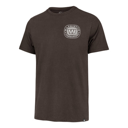 WASHINGTON COMMANDERS BACK CANYON '47 FRANKLIN TEE ESPRESSO