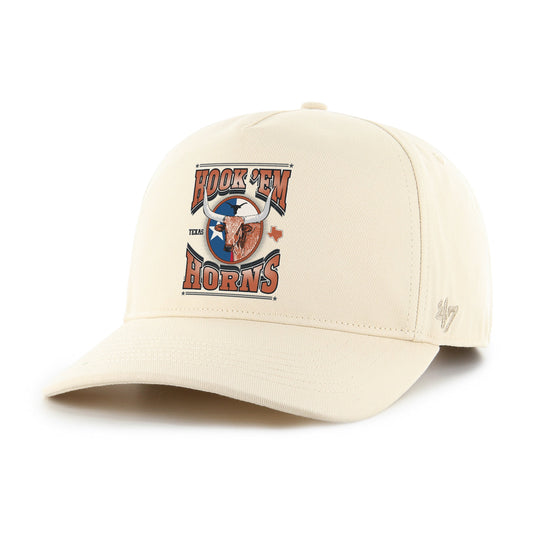 TEXAS LONGHORNS SCREEN GRAPHIC '47 HITCH NATURAL
