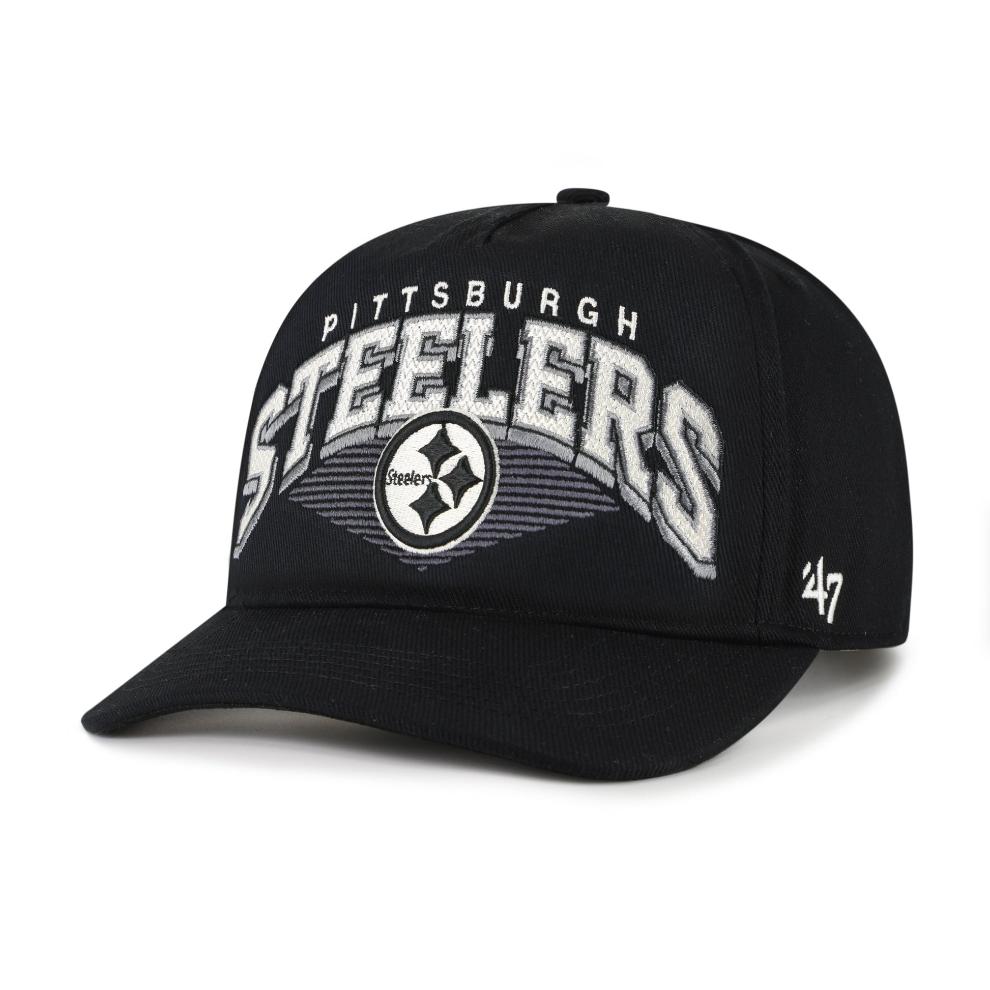 PITTSBURGH STEELERS POMONA '47 HITCH RF RELAXED FIT BLACK