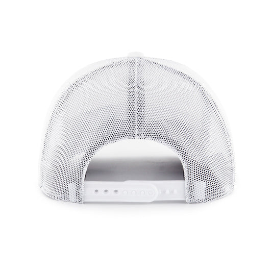MICHIGAN WOLVERINES RANGEFINDER '47 TRUCKER WHITE