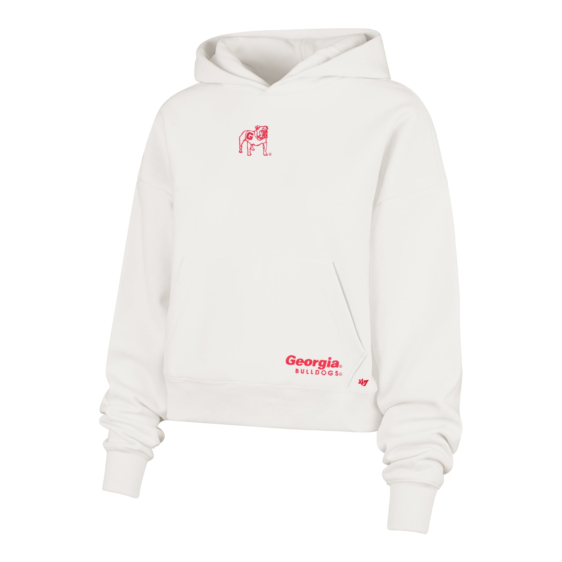 GEORGIA BULLDOGS SUE '47 FOUNDATION HOOD WOMENS SANDSTONE