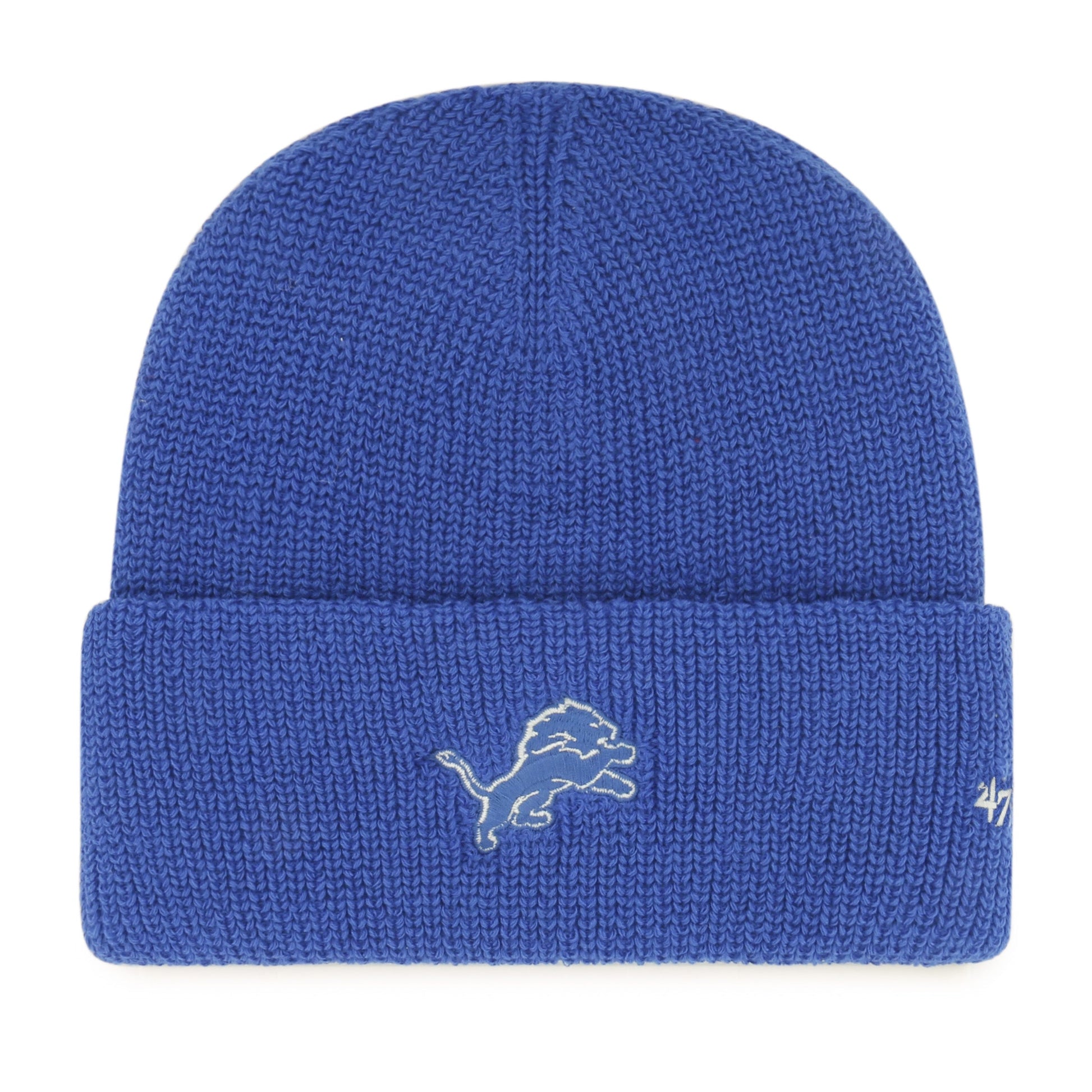 DETROIT LIONS FOUNDATIONAL '47 CUFF KNIT BLUE RAZ