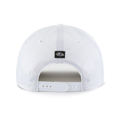 BALTIMORE RAVENS BRRR FAIRWAY '47 HITCH RF RELAXED FIT WHITE