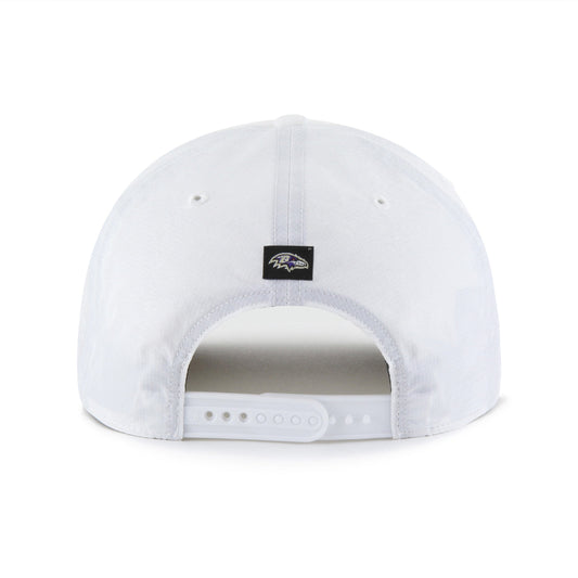 BALTIMORE RAVENS BRRR FAIRWAY '47 HITCH RF RELAXED FIT WHITE